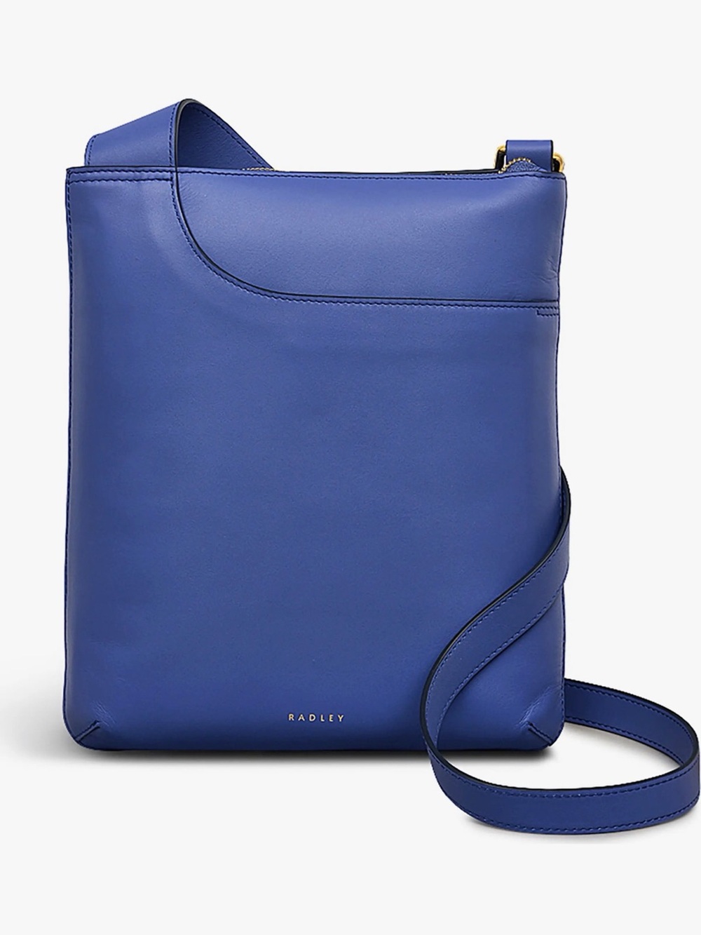 Pockets-
Blue Medium Ziptop Cross Body